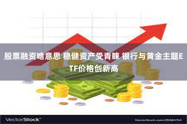 股票融资啥意思 稳健资产受青睐 银行与黄金主题ETF价格创新高