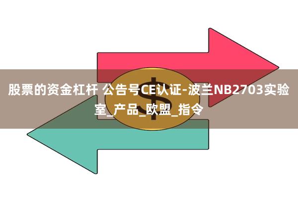 股票的资金杠杆 公告号CE认证-波兰NB2703实验室_产品_欧盟_指令